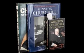 Winston Churchill Books comprising Winston Churchill, The Greatest Briton by Dominique Enright,