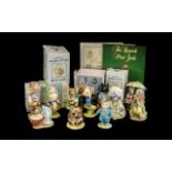 Collection of Beatrix Potter Figures,