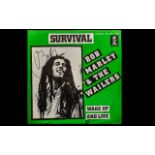 Bob Marley Rare Signed 1979 First Pressing German 45 Single Survival This is something amazing and