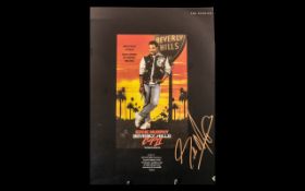 Eddie Murphy Signed Rare Poster Cinema Book Page Proof Beverly Hill Cop This item is very special