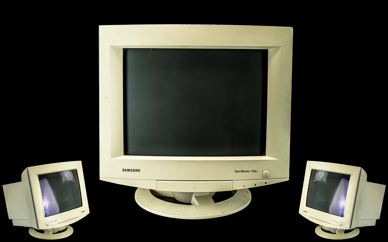 Micro Vitec Superior Quality Colour Monitor with Swivel Stand. - Image 2 of 2