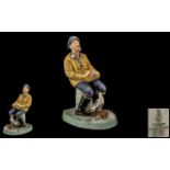 Royal Doulton Hand Painted Porcelain Figure ' The Seafarer ' HN2455. Designer M. Nicol.