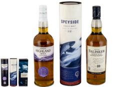 A Trio of Excellent Quality Single Malt Scotch Whiskies.