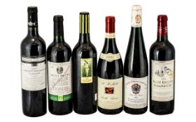 Excellent Collection of Vintage Wines ( 6 ) Six Bottles In Total.