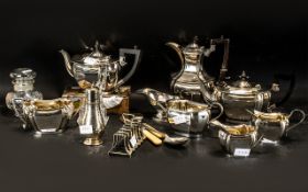 Misc Collection of Silver Plated Items.