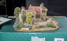 Limited Edition Lilliput Lane Model 'Scotney Castle Garden' L 2103, Limited Edition No.