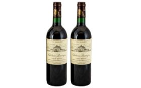 Chateau Barrey Res Haut-Medoc 2001 ( 2 ) Bottles of Wine. Deliciously Fruity and Supple.