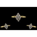 18ct Gold and Platinum Attractive Diamon