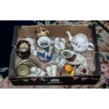 Large Collection of Porcelain, Pottery &