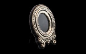 Silver Photograph Frame, velvet backed a