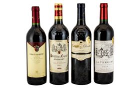 A Collection of Good Quality French Wines ( Vintage ) 4 In Total. Comprises 1/ Chateau La