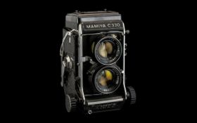 Mamiya C330 Professional Camera Together With Instruction Book