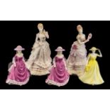 Collection of Royal Worcester & Royal Doulton Figures,