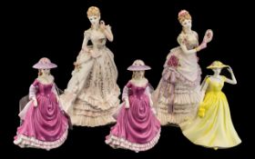 Collection of Royal Worcester & Royal Doulton Figures,