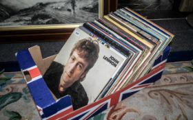 Collection of Vinyl Albums, over 50 in total, including John Lennon, Soft Cell,