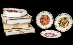 Collection of Royal Albert Commemorative Plates, limited editions, fine bone china,