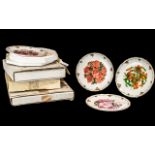 Collection of Royal Albert Commemorative Plates, limited editions, fine bone china,