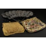 1930s Ladies Embroidered Dress Bag,