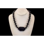 Lola Rose Modern Beaded Necklace, with large centre stone. New condition with tags.