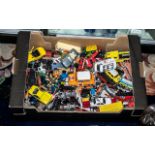 Large Collection of Die Cast Model Cars, and vans etc.