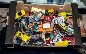 Large Collection of Die Cast Model Cars, and vans etc.