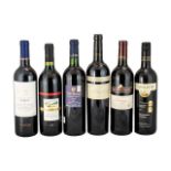 Excellent Collection of Assorted Vintage Wines - Some Medal Winners ( 6 ) Bottles In Total.