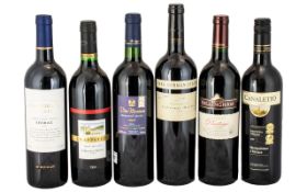 Excellent Collection of Assorted Vintage Wines - Some Medal Winners ( 6 ) Bottles In Total.