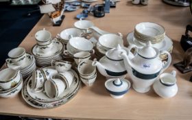 Collection of Quality China, including Doulton Style Tea Service, comprising Tea Pot, Milk Jug,