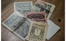 Two Fleetwood Chronicle Souvenir Supplements 1933, Fleetwood Chronicle 85 Years Supplement 1928,