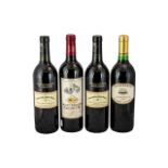 Collection of Excellent Vintage Red Wines ( 4 ) In Total.