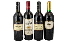 Collection of Excellent Vintage Red Wines ( 4 ) In Total.