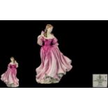 Royal Doulton Classics Hand Painted Porcelain Figure ' Christmas Day 1999 ' Lauren ' HN3975.