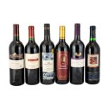 Excellent Collection of Assorted Vintage Red Wines From Australia ( 6 ) Bottles In Total,