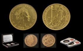 Royal Mint - The United Kingdom Two Coin Gold Set.