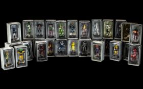 Large Collection of Marvel Eaglemoss Figures ( For Collectors ) All Boxed and In As New Condition.