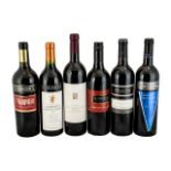 An Excellent Selection of Vintage Cabernet Sauvignon Bottles of Wine - Including Medal Winners ( 6