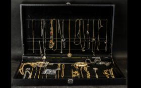 Large Attache Case of Costume Jewellery.