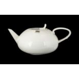 ASA Range - Large White Teapot, as new c