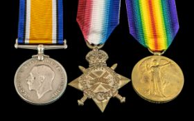 WWI Medal Trio, 3094 PTE P. GAINS LNLR.