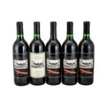 Wynns 1997 Coonawarra Estate Vintage ( 4 ) Bottles of Cabernet Shiraz Merlot Red Wine.