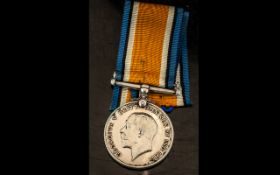 WWI British War Medal, 11082 PTE J.