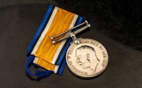 WWI British War Medal, 40351 PTE G.