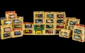 Collection of Lledo Die Cast Models 'Days Gone', including Fyffes Banana Lorry, Alton Towers,