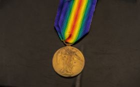 WWI Allied Victory Medal, 202658 W.F HAWKE L.