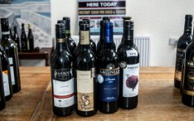 Collection of 12 Bottles of Quality Red Wine,