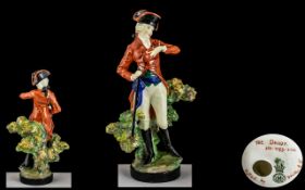 Royal Doulton Rare and Early Hand Painted Porcelain Figure ' The Dandy ' HN753. Designer L.