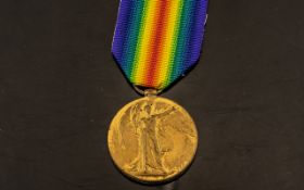 WWI Allied Victory Medal, 24242 PTE F.