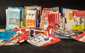 A Collection of Assorted Football Programmes approximately 212 from the 1960's,