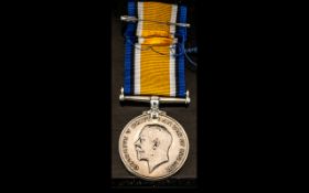 WWI British War Medal, L6255 E.O. ELLIS O.S.