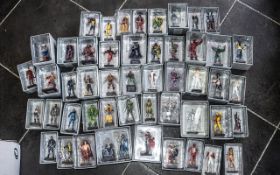 Large Collection of Marvel Eaglemoss Figures ( For Collectors ) All Boxed and In As New Condition.